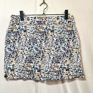 Attyre Multicolor Patterned Women's Skort Size 14